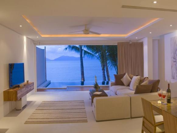 Panu Luxury Beachfront Apartments Bophut Habitación foto